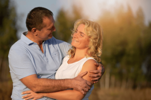 couple feeling the love after successful first couples therapy in Simi Valley, ca session