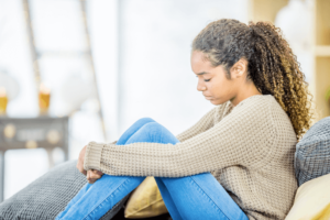 teen feeling sad and alone in her household after parents denied her teen therapy in Simi Valley, ca