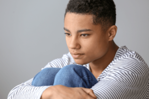 teen boy feeling frustrated and angry but since hes in teen therapy in Simi Valley he is able to cope and learn how to process anger in a healthy way