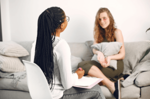bipoc therapist in simi valley, ca working with a teen struggling with anxiety
